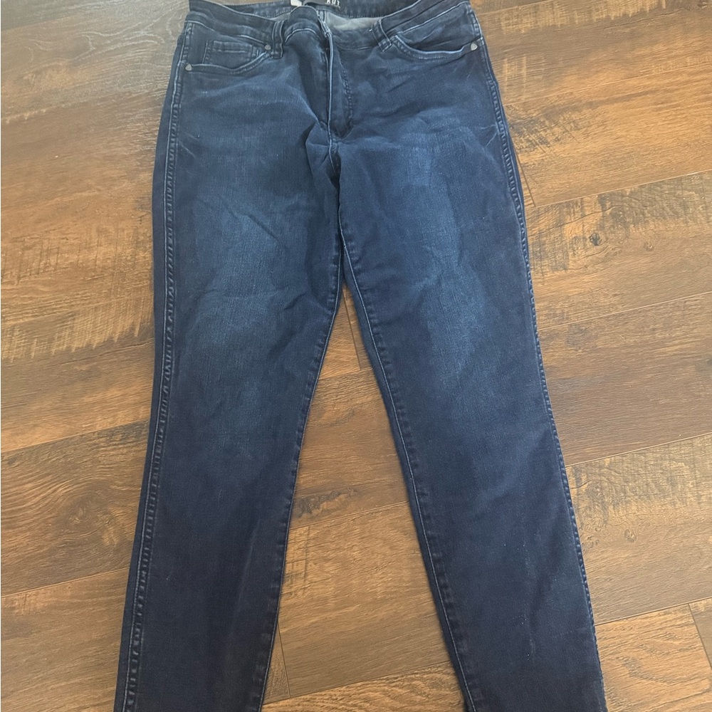 Kut from the Kloth Women's Dark Blue Skinny Jeans